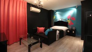 Postel nebo postele na pokoji v ubytování Restay Sun City (Adult Only)