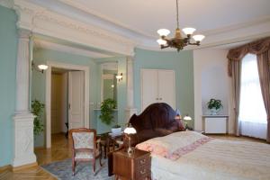 Posteľ alebo postele v izbe v ubytovaní Hotel Polonia