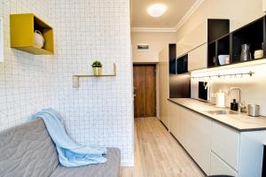 Kuchyňa alebo kuchynka v ubytovaní City Life Apartments Kraków