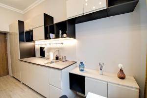 Kuchyňa alebo kuchynka v ubytovaní City Life Apartments Kraków