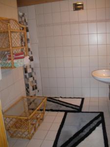 Ett badrum på Appartement Susanne