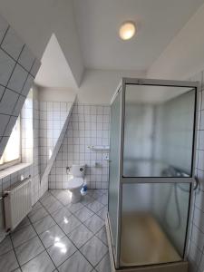 Łazienka w obiekcie Dom Turysty PTTK w Bielsku - Białej