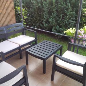 Zahrada ubytování Marci Apartman