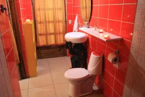 Bilik mandi di Madre Selva Hostel