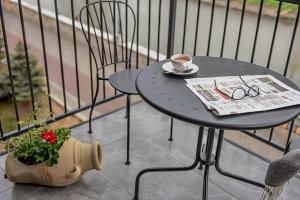 Balkón alebo terasa v ubytovaní Apartament Portowa + 4 fotografie