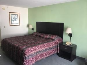 Кровать или кровати в номере Anastasia Inn - Saint Augustine