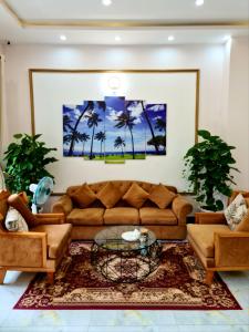 Posezení v ubytování Hoàng Gia Hotel Côn Đảo