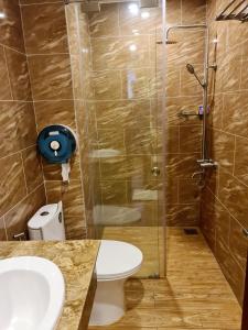 Koupelna v ubytování Hoàng Gia Hotel Côn Đảo