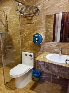Koupelna v ubytování Hoàng Gia Hotel Côn Đảo
