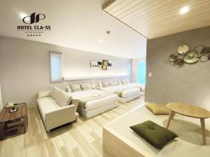 Posezení v ubytování HOTEL CLA-SS HIROSHIMA-OZU