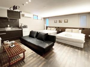 Posezení v ubytování HOTEL CLA-SS HIROSHIMA-OZU