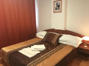 Postel nebo postele na pokoji v ubytování Hotel Nostalgia