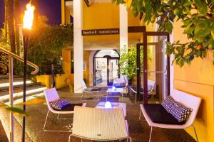 Χώρος καθιστικού στο Hotel Santoni Freelosophy ***