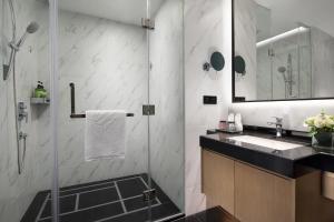 Koupelna v ubytování Fuzhou Mawei Yiho Hotel