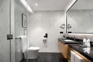 Koupelna v ubytování Fuzhou Mawei Yiho Hotel