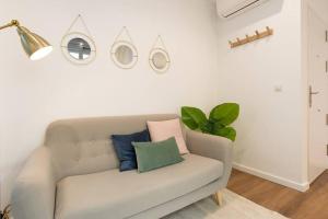 Posezení v ubytování TGH/ Málaga center luxury style