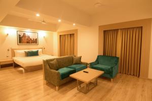 Posezení v ubytování Red Fox by Lemon Tree Hotels, Sector 60, Gurugram