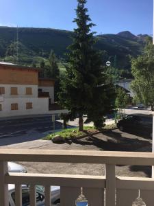 Nespecifikovaný výhled na hory nebo výhled na hory při pohledu z apartmánu