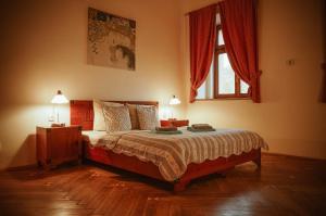 Letto o letti in una camera di Hotel Stein Elbogen