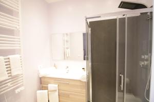 Koupelna v ubytování Ad Astra Rooms