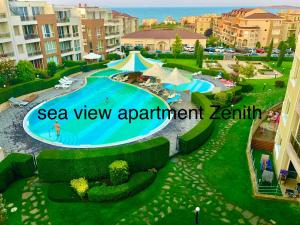 The swimming pool at or close to Sea View NewApartment-Bulgaria-Chernomorets