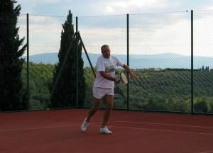 Tenis dan/atau kemudahan skuasy di Agriturismo Le Pianore atau berdekatan