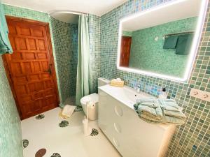A bathroom at Casa Puput