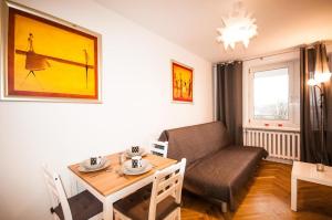 Część wypoczynkowa w obiekcie Center Warsaw- Apartamenty Smolna
