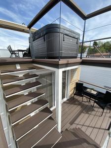 Balkón nebo terasa v ubytování Floating House MM, Marina Portorož