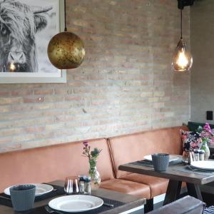 Pension Bakema Ameland的休息区