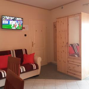 Posezení v ubytování Pannon Panzió Restaurant