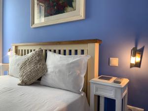 Кровать или кровати в номере Residence Lagos