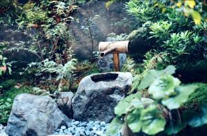 Vườn quanh Tsurui Goshonishi 鶴居御所西