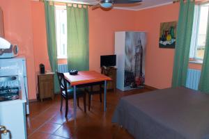 Postel nebo postele na pokoji v ubytování Al Cardinale Rooms & Studios