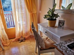 Posezení v ubytování FerienAppartments Landhaus FühlDichWohl