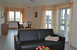 Zona de estar de Ferienwohnung Bergblick Xanten