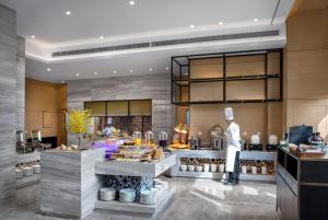 Posezení v ubytování Fuzhou Mawei Yiho Hotel