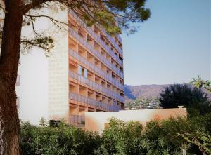 Bygningen som lejligheden ligger i