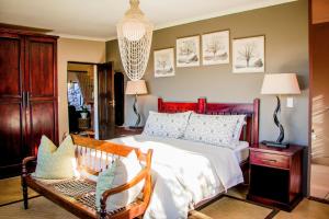 African Safari Lodge客房内的一张或多张床位