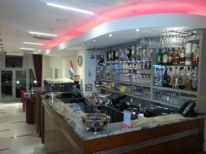 The lounge or bar area at Hotel Croatia