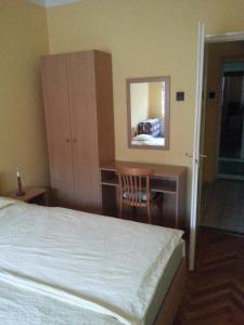 Postel nebo postele na pokoji v ubytování Szamárkút Panzió