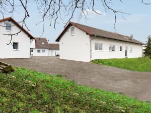 a house with a driveway in front of it at My-Skypalace Billigheim in Billigheim