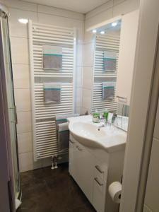 A bathroom at Ferienhaus Bauer Wohnung 2