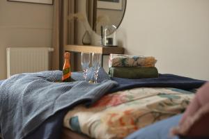 Posteľ alebo postele v izbe v ubytovaní Apartament 53 Długie Ogrody Gdańsk