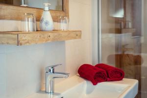 Kúpeľňa v ubytovaní Haus Stangl + 37 fotografií