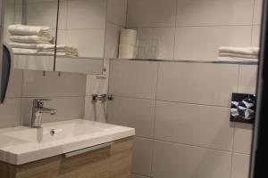 Koupelna v ubytování Hotell Eikerapen Gjestegård Åseral