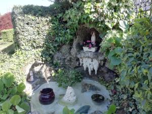 A garden outside Villa Azalea