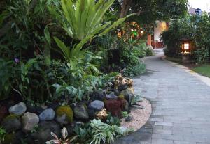 Zahrada ubytování Yulia Village Inn Ubud