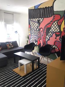 Posezení v ubytování Apartamentos Élite - Art Collection - Pablo