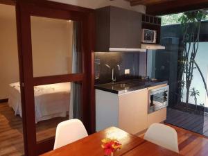 Køkken eller tekøkken på Casa Cavalo Marinho - Superconfortável! Perto de tudo, longe do tumulto.